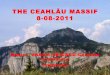The  ceahlău  massif show