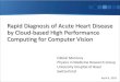 Rapid Diagnosis of Acute Heart Disease by Cloud-based High 