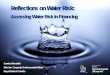 Sandra Odendahl, RBC - Reflections on Water Risk: Assessing Water Risk in Financing