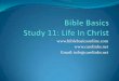 Bible Basics Study 11: Life in Christ