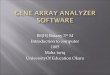 Gene Array Analyzer