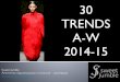 30 trends autumn winter 2014-15