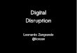 Eestec digital disruption 22-7-2013