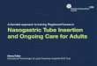 A blended approach to training Registered Nurses in Nasogastric Tube Insertion and Ongoing Care for Adults