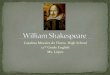 William Shakespeare and The Globe Theathre
