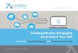 Creating an Effective and Engaging  eLearning in your LMS