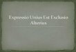 Stat Con: Expressio Unius Est Exclusio Alterius(Express Mention and Implied Exclusion) and Noscitur Asociis (Associated Words)