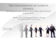 The Phenomenon of Climate Change: Identifying the Roles of International Non- Governmental Organizations