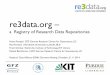 re3data.org – a Registry of Research Data Repositories