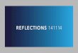Reflection Friday - 14th November 2014 - Film Special