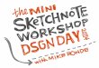 Sketchnote Mini-Workshop: DSGNDAY 2014