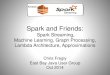 East Bay Java User Group Oct 2014 Spark Streaming Kinesis Machine Learning