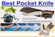 Many Benefits of Owning a Best Pocket Knife