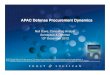 APAC Defense Procurement Dynamics