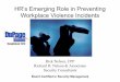 Developing a Comprehensive Workplace Violence Prevention Program