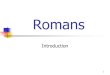 Study of Romans [Week 9]