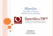 Application de l' OpenGov par les associations
