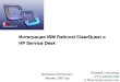 IBM  Rational ClearQuest and  Hp Service Desk integration ()