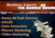 Business aspect of banner business