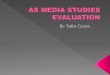 As media studies evaluation (1)