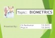 Overview on Biometrics by Ch.Ravikumar & Priya N