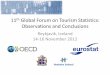 11th global forum on tourism statistics   observations and conclusions