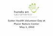 Sutter  Health  Volunteer  Day,  May 1 2010