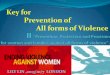 Lily Lin in london on violence prevention