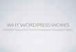 Developers meetup wordpress presentation