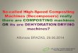 Concerning so called high-speed composting machines. A. Brazas, 2014