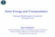 Baldwin - Solar Energy and Transportation