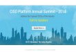 Ciso platform annual summit, call for speakers, 2014