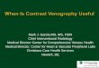 When Is Contrast Venography Useful?