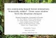 Are community based forest enterprises financially viable: Three case studies from the Brazilian Amazon