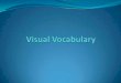 Visual vocabulary sydney