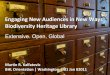 Engaging New Audiences in New Ways: The Biodiversity Heritage Library
