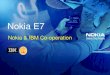 Nokia E7 Smartphone: Nokia and IBM Co-operation