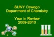 Oswego Chemistry Students Class of 2010
