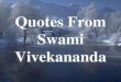 Swami Vivekananda's Quotes