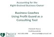 Business Coaches - Overview of Profit Guard