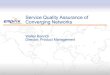 Aseguramiento de la Calidad en el Servicio de Redes Convergentes