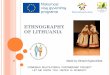 Ethnography of lithuania