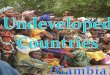 Gambia (undeveloped countries)