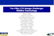 The FiRe CTO Design Challenge: Wildfire Technology