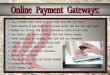 Online Payment Gateways