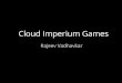 Cloud imperium games presentation