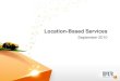 Location Based Services (LBS) Overview