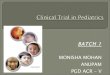 Clinical trial in special population final