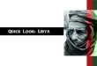 Quick Look: Libya