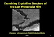 Crystalline Structure Of Photoresist Film